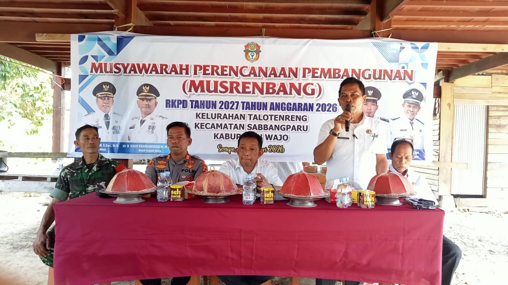 Musrenbang Kel Talotenreng